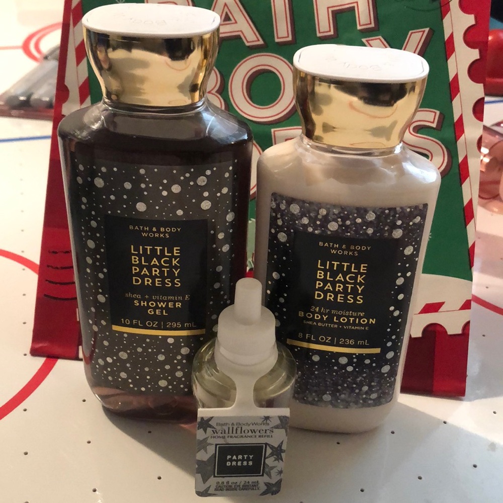 Bath and body works Little Black Dress bundle deal